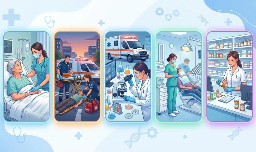 ТОП-5 медицинских профессий без высшего образования